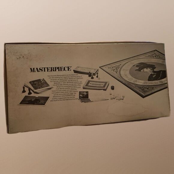 Vintage 1970 Paker Brothers Masterpeice The Art Auctiion Game Complete - Picture 10 of 11